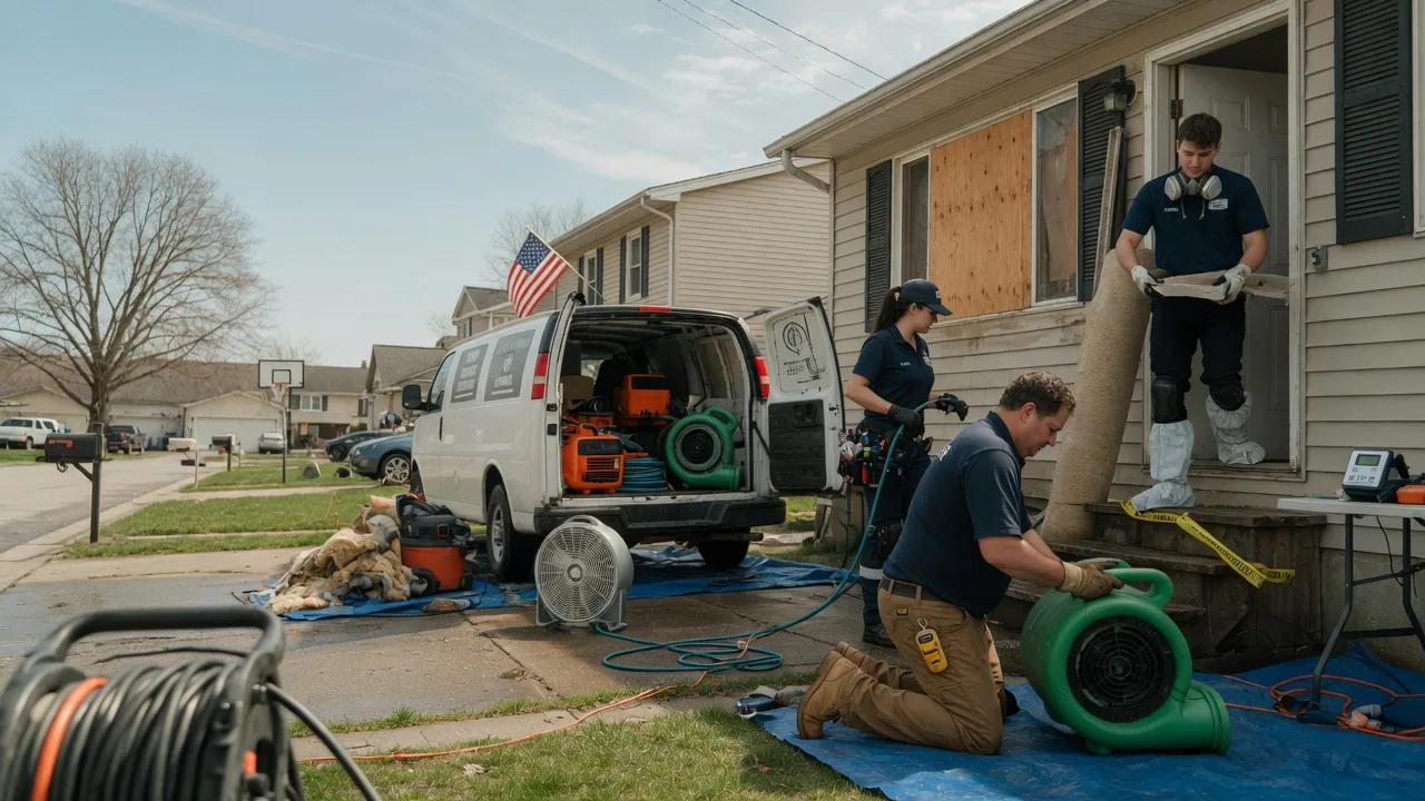 Water Damage Restoration in Warba, MN near me